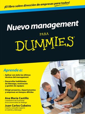 cover image of Nuevo management para Dummies